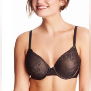 NWOT Maidenform Comfort Devotion Extra Coverage Lace Shaping Underwire Bra 34D